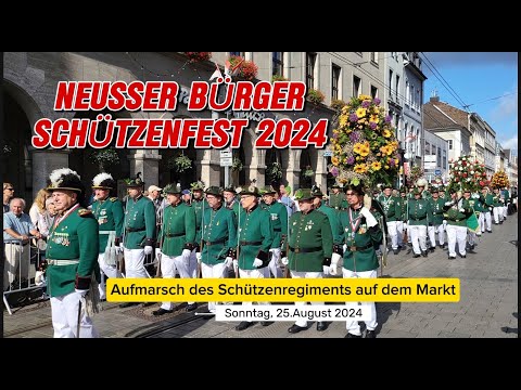 Neusser Bürger-Schützenfest 2024 || Parade am Sonntag 25. August 2024