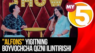"Аlfons" yigitning boyvochcha qizni ilintirishi. COMEDY SHOW (25.06.2023)
