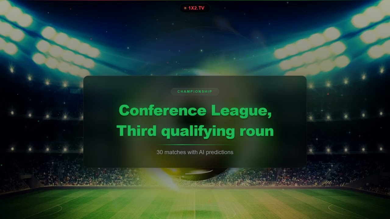 Football Predictions August 11, 2026 | Europa League, Third qualifying round, Champions League, T...