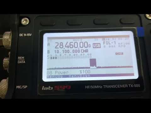 QSO con EA7T (9761.9 km) - Discovery Tx-500 con 10W
