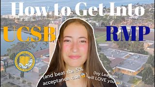 How to Get Into UCSB RMP // UC Santa Barbara's Research Mentorship Program