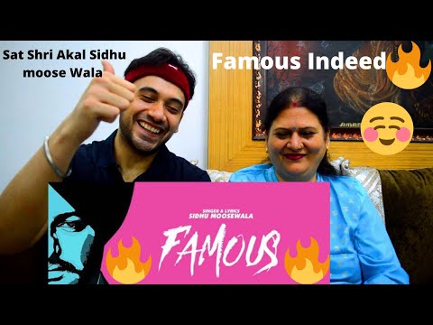 Akki and Mom Reaction - FAMOUS  | SIDHU MOOSE WALA (Official Video) Lavish Squad