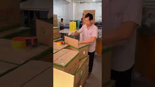 Bulk order bopp packing tape in packing by packing machine #production #industrialtapes