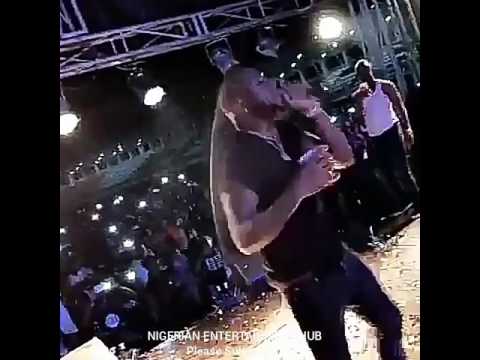 Davido and Lil Kesh In Warri As Girls fight To See Davido