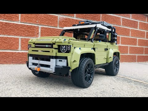 Lego Technic Land Rover Defender 42110 - Full Build and Review of the 2020 Defender 90!!!