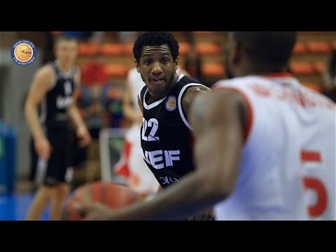 Nymburk vs. VEF Highlights 25.01.2015