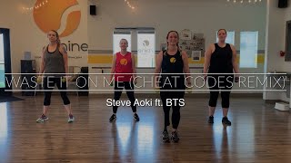 Waste It On Me (Cheat Codes Remix) | Steve Aoki ft. BTS | Cardio Dance Fitness | Arms