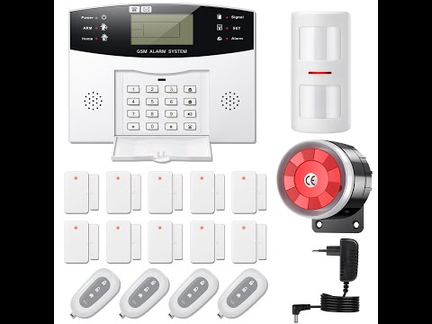 YISEELE GSM Alarm System - vidéo d'installation en français