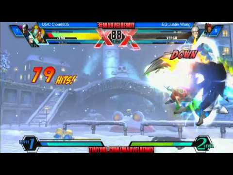 #41 Marvel Remix: UMvC3 - UGC Cloud805 vs EG Justin Wong (Winners Finals)