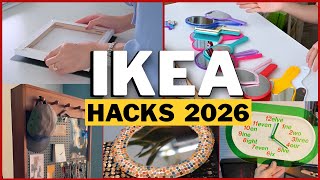 IKEA  HACKS | 10 NUEVOS TRUCOS INTELIGENTES PARA HACER ESTE 2026 GENIUS HACKS RESUMEN