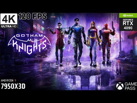 Gotham Knights - 4K 120 FPS - ULTRA SETTINGS - RTX 4090 - RYZEN 9 7950X3D