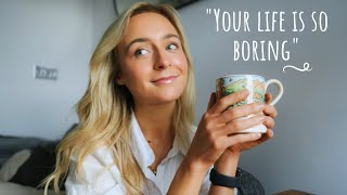Why I Choose To Live A "Boring Life" | Minimalism & Simple Living