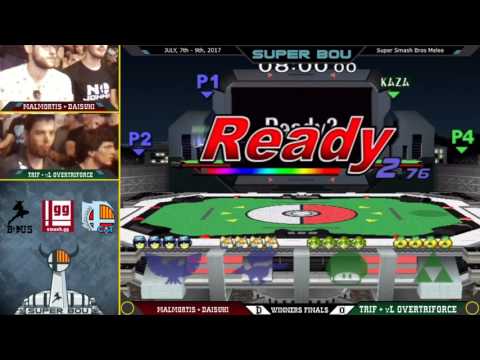 SUPER BOU | SSBM Doubles Winners Finals | Malmortis + Daisuki VS Trifasia + vLOvertriforce