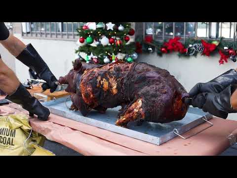 Spit Roast Whole Hog “Lechon Asado” Style | Holiday Special