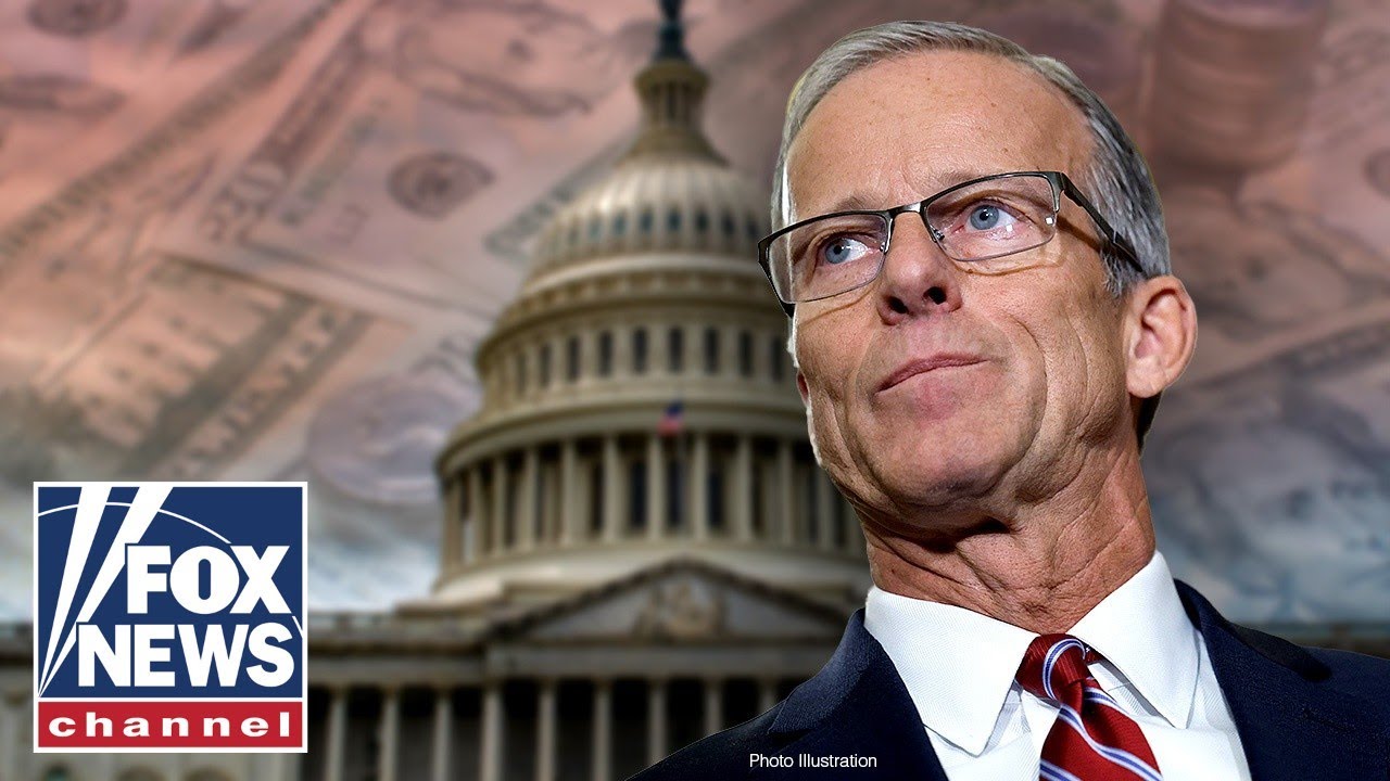 Thune RESPONDS to Dem threats on DHS funding after ICE shooting