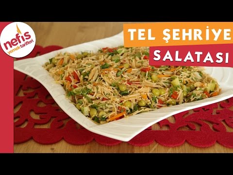 Tel Şehriye Salatası - Salata Tarifi - Nefis Yemek Tarifleri Video