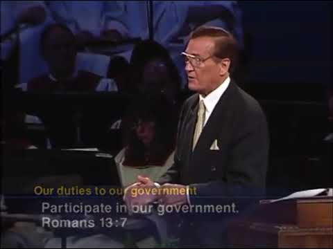 Adrian Rogers on Why You Must Vote