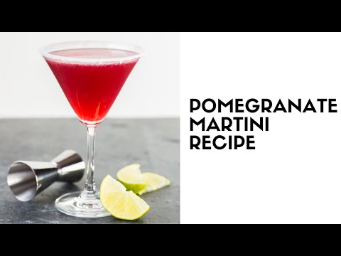 Pomegranate Martini