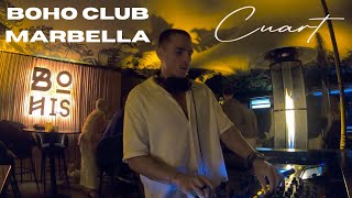 🎧 Live DJ Set – Boho Club Marbella | Afro Melodic to Deep Rhythms - Dj Cuart