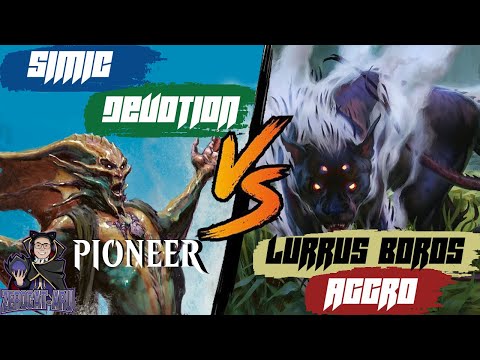 Simic Devotion vs  Lurrus Boros Aggro - MTG Pioneer
