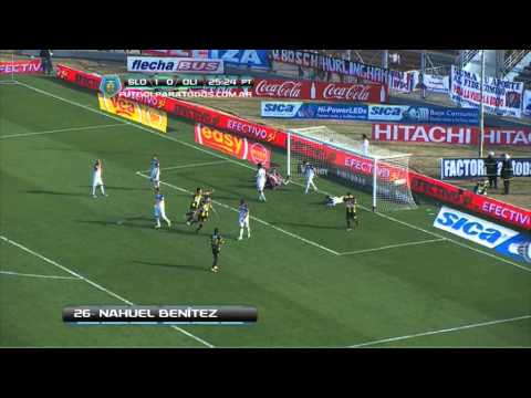 Gol de Benítez. San Lorenzo 1 - Olimpo 1. Fecha 1. Torneo Inicial 2013. Fútbol Para Todos