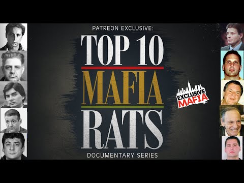 PATREON EXCLUSIVE: Top 10 Mafia Rats - Documentary Series #organizedcrime #truecrime