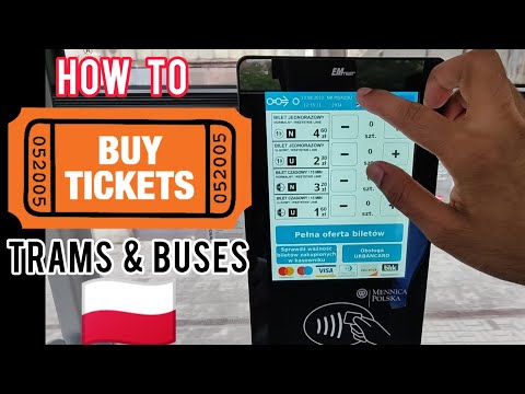 🇵🇱  How to buy Buses and Trams ticket in Poland ?  #MPK buses and trams. Avoid paying penalty.
