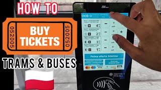 🇵🇱  How to buy Buses and Trams ticket in Pol