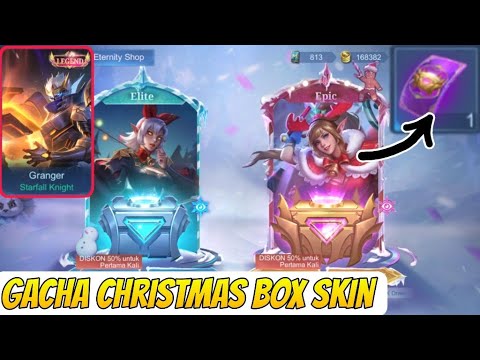 GACHA CHRISTMAS BOX SEHARGA 3 PORSI SEBLAK🔥, BISA DAPET LEGENDS COY
