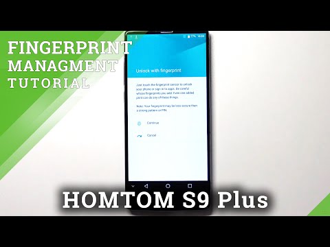 How to Add Fingerprint in HOMTOM S9 Plus – Screen Lock Protection