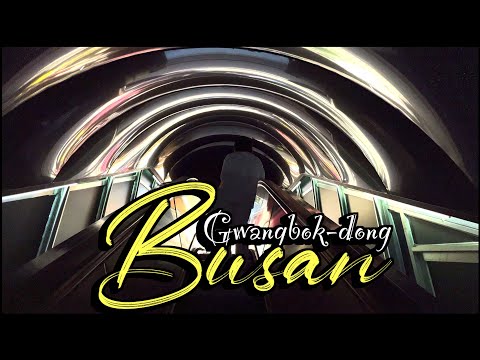 [4K HDR] Excursão a pé pela Coreia - Gwangbok dong, Parque Yongdusan, Torre Busan 🇰🇷 Busan, Coreia do Sul