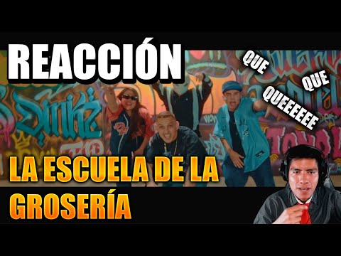 Reacción 🔥| La Escuela de la Grosería - Abril Mancilla ft Jr Lopez ft Morel Under - @EirianMusic  ​