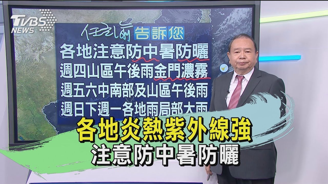 各地炎熱紫外線強 注意防中暑防曬
