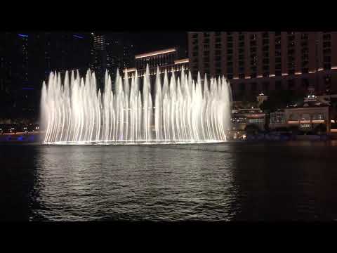 Bellagio Fountain Show. Your Song by Elton John