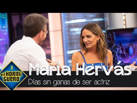 La confesión de María Hervás: "La mitad de los días no me apetece ser actriz" - El Hormiguero