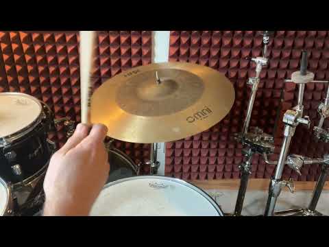 Used Sabian HHX Omni 19" Crash Ride 1764g w/ video demo of actual cymbal for sale image 3
