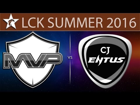[LoL Highlights] MVP vs CJ Game 2 | LCK Summer 2016 (22.06.2016) - MVP vs CJ Entus