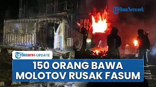 150 Orang Berbaju Hitam Biang Kerok Kerusuhan May Day di Bandung, Bawa Molotov Rusak Fasilitas Umum