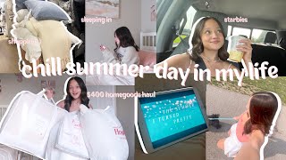 chill summer day in my life + Mojuraa sofa review