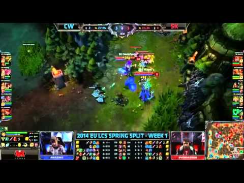 Copenhagen Wolves vs SK Gaming | CW vs SK | Season 4 EU LCS Spring Split W1D2 [HQ]