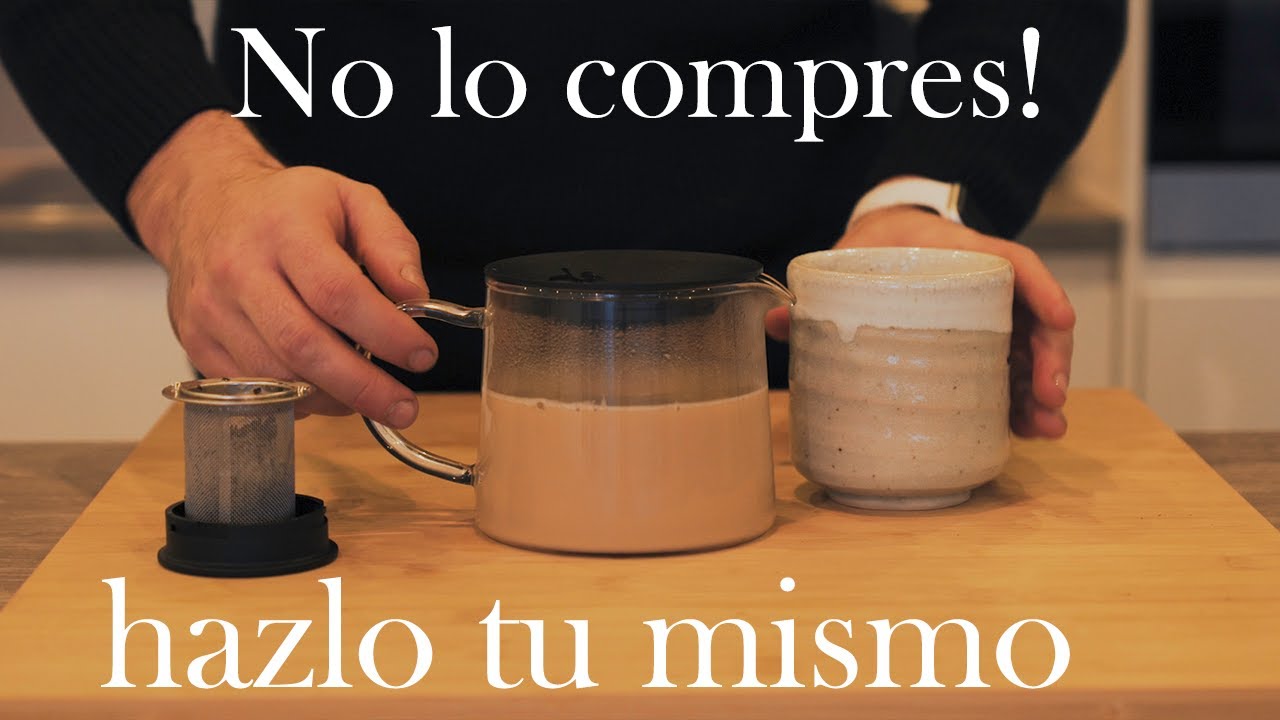 Chai Latte CASERO, aprende a hacerlo