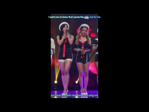[Vietsub] Stick With You T-ARA(티아라)+Shannon+DIA/ Eunjung - Qri |FANCAM|
