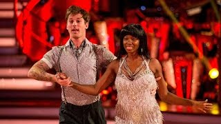 Jamelia &amp; Tristan MacManusCharleston to &#39;Straight Up&#39; - Strictly Come Dancing: 2015