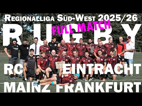 RC Mainz - Eintracht Frankfurt Rugby - Regionalliga Süd-West 2025/26 - Full Match
