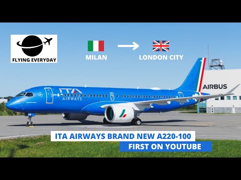 Miniatura YouTube dla ITA Airways Airbus A220-100
