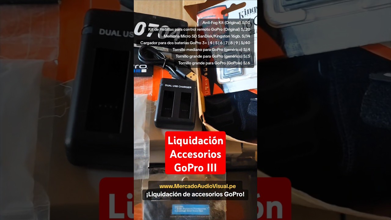 Accesorios GoPro III