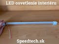 LED osvetlenie interiéru automobilu - 36x SMD LED / 10-30V (580mm) - Video Youtube