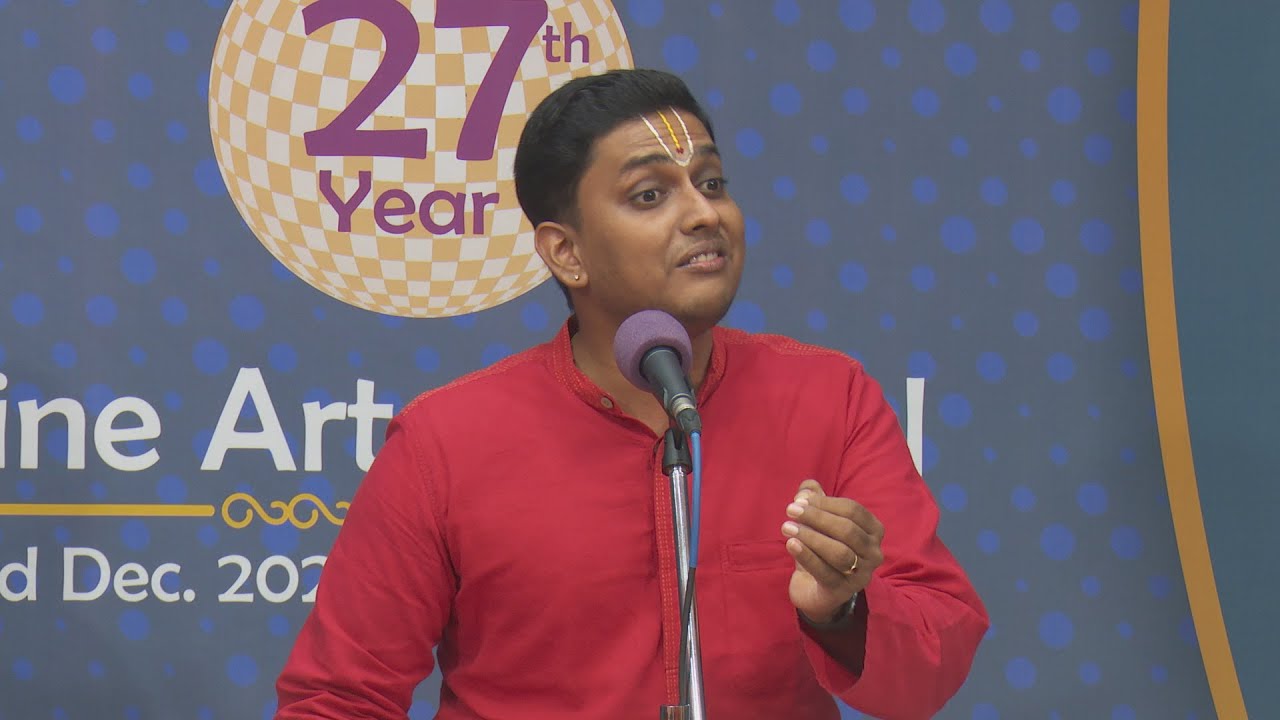 Sunil Gargyan(Vocal) – Mudhra’s 27th Fine Arts Festival