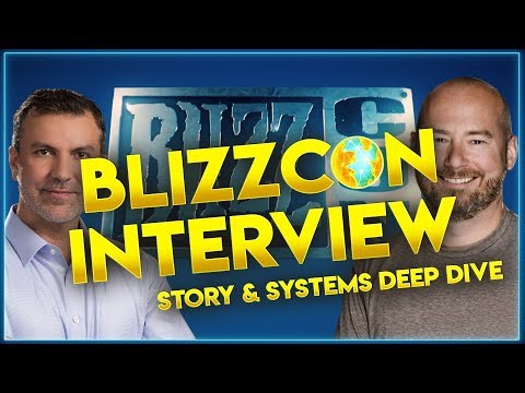 Blizzcon 2018 Interview: Story and Systems | The Lost Codex