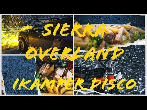 Testing out the ikamper disco camp griddle!